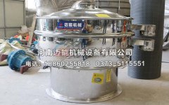 青島金蔥粉全不銹鋼振動篩已發貨，請韓經理注意查收！